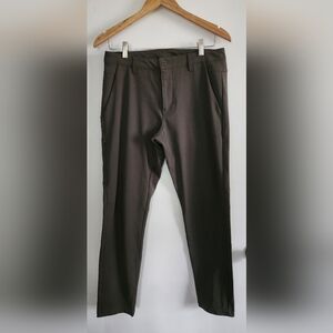 BYLT Everyday Pant 2.0 Tapered Fit in Dark Taupe - Size 33